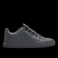 balenciaga arena leather low gray
