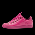 balenciaga arena leather low pink