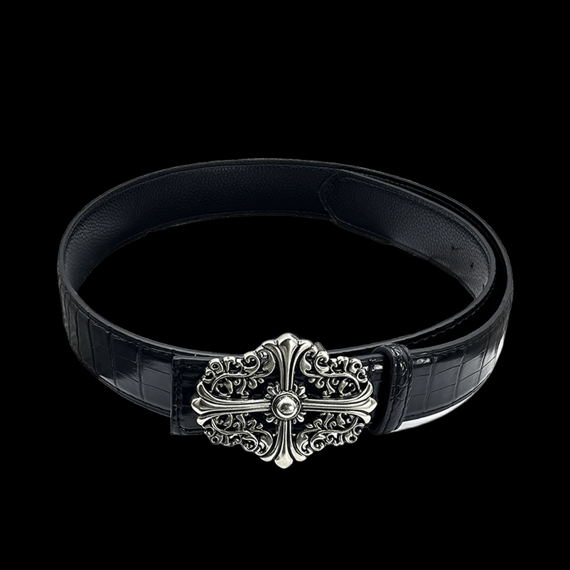 Chrome heart middle cross