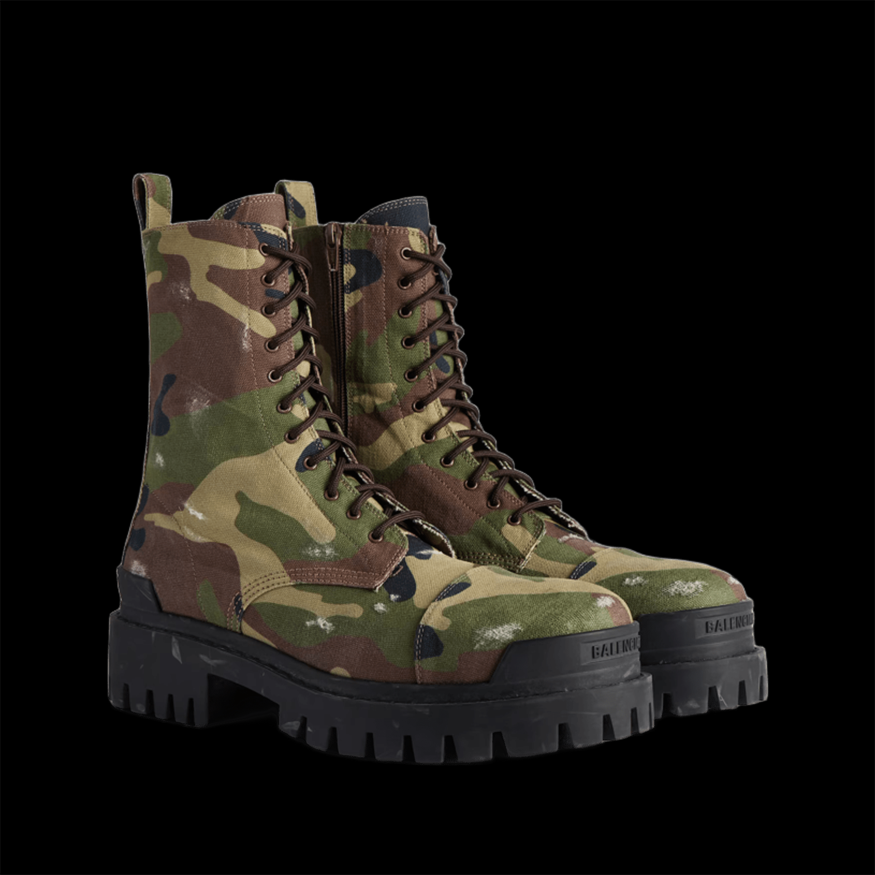 BALENCIAGA STRIKE BOOT CAMO
