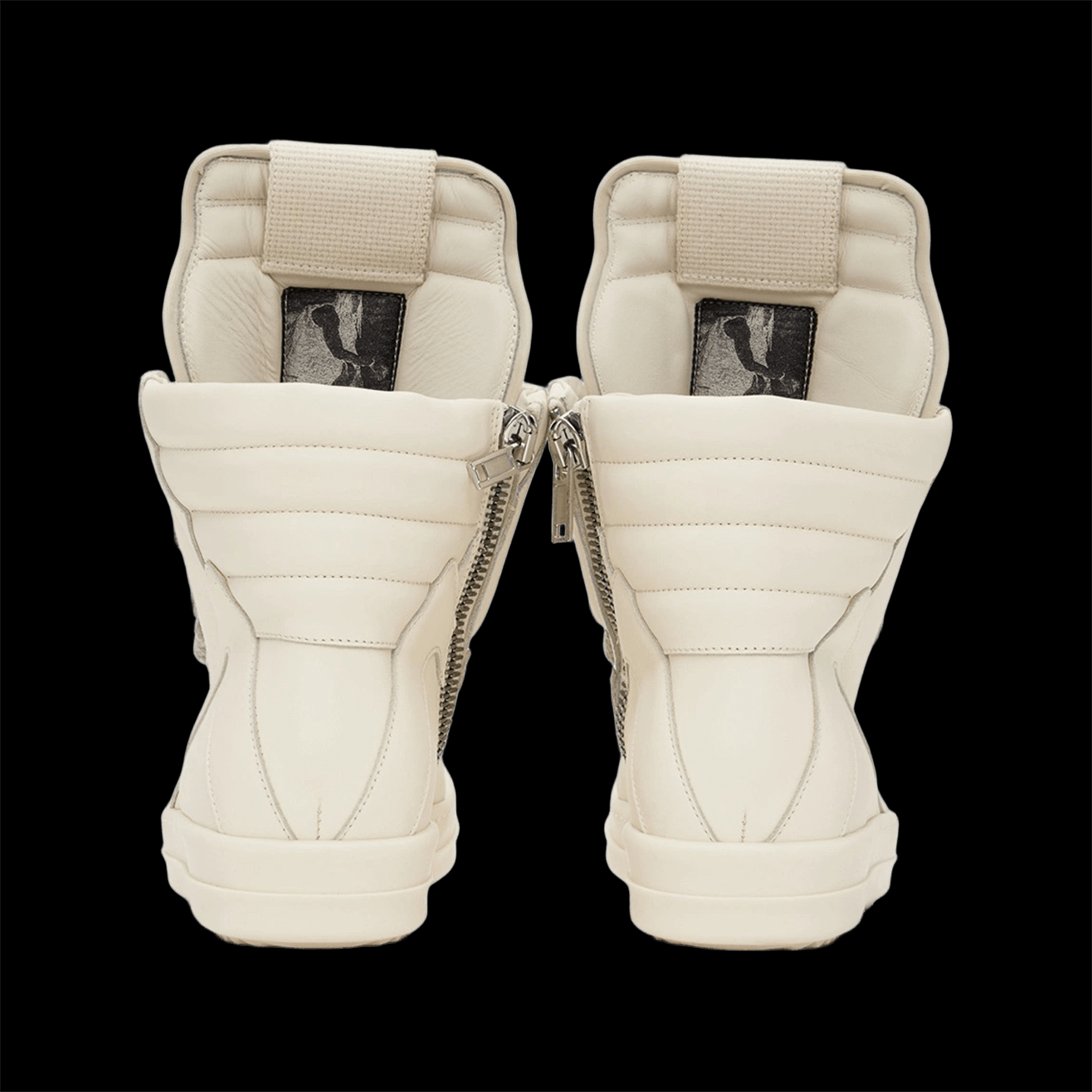 RICK OWENS GEOBASKET WHITE MILK
