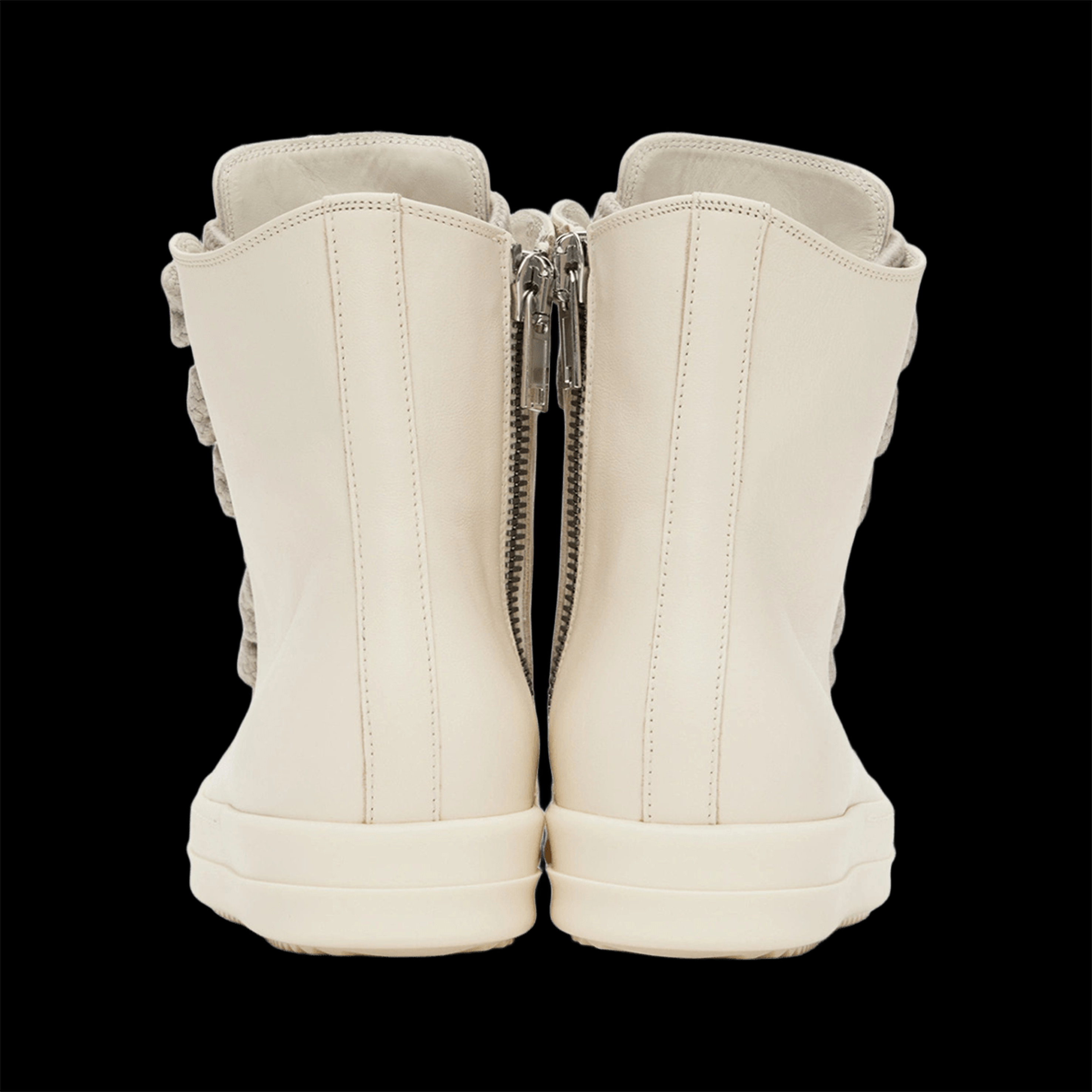 RICK OWENS JUMBO-LACED WHITE MILK