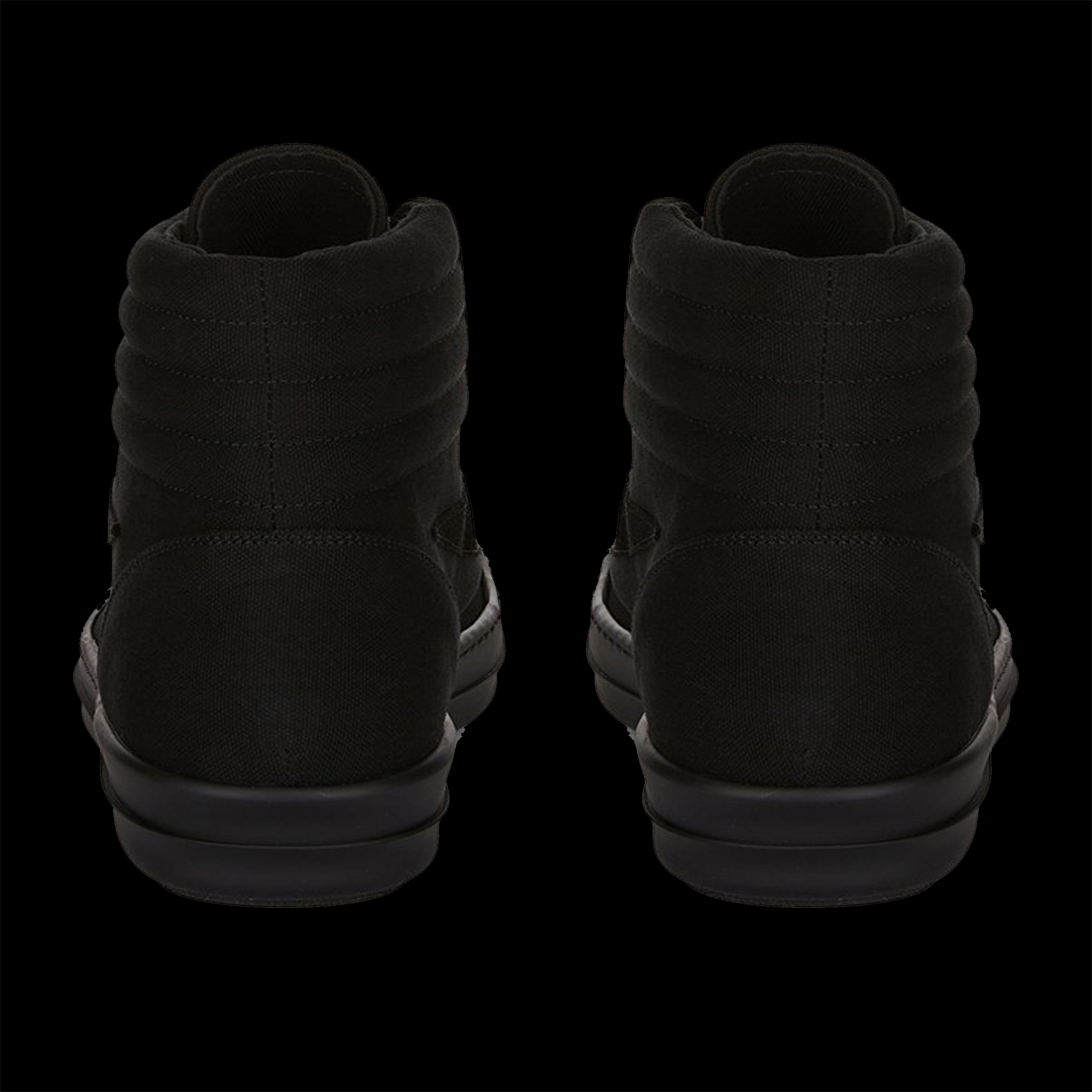 RICK OWENS DRKSHDW SS25 HOLLYWOOD VINTAGE HIGH SNEAKS IN ALL