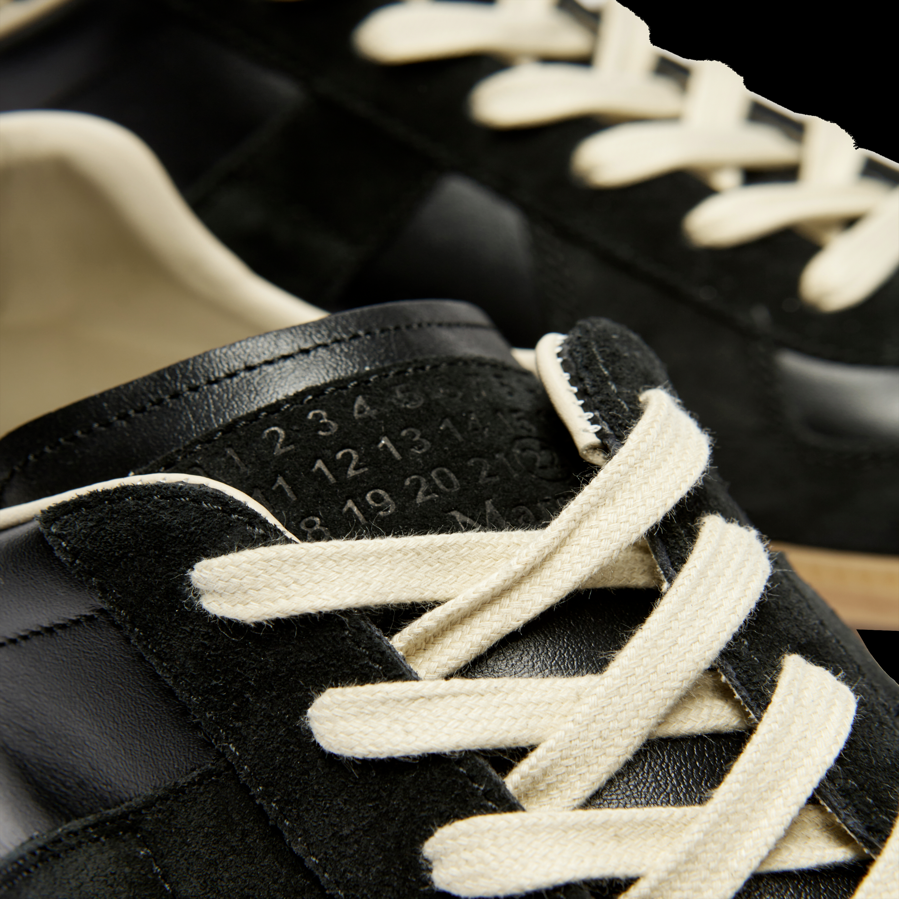 Maison Margiela Replica leather black